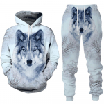 Hundi 3D tr&uuml;kitud kapuutsiga p&uuml;kste &uuml;likond meeste kevade ja s&uuml;gise vabaaja kampsun, pullover, meeste dressikomplekt, mood meeste r&otilde;ivaste &uuml;likond XXL
