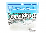 Jackall Soft Lure SW Light Game Peke Ring 2.5 Clear HL Flake (2917)
