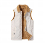 Meeste vest, velvetist polsterdatud soe plusssuuruses vest paarile, s&uuml;gis- ja talvine ka&scaron;miirist mantli vest XXXL