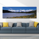 Looduslik meremaastik Suur 5D DIY Teemantmaal T&auml;is&uuml;mmargune tikandid Ristpistes Mosaiik N&auml;put&ouml;&ouml; Dekoratsioon AA2949 20x60CM