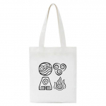 Avatar The Last Airbender Aang Appa Anime Badass Art l&otilde;uendikott Totes Kotid Ostlejate ostukotid K&auml;ekott T&uuml;drukud Vabaaja raamatukotid 25*30cm