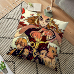 Demon Slayer padjap&uuml;&uuml;r Kimetsu No Yaiba Decor Cartoon padjap&uuml;&uuml;r Kamado Tanjirou pol&uuml;estrist padjap&uuml;&uuml;r kodu diivanile 45cm 11