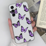 Samsung S20 S21 FE S22 S23+ Ultra S10 S11+ Note10 lite Case Fashion Butterfly l&auml;bipaistev pehme silikoon Samsung Galaxy Funda Coque kaitseraua jaoks Samsung S6