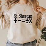 Ed Sheeranist inspireeritud dressipluus Muusika kontsert Dressis&auml;rk Laulja Inspireeritud Crewneck Pullovers Unisex Talve Pusad Topid F&auml;nnid Kingitus M