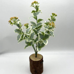 2 tk Kunstlilled V&otilde;ltslilled Kunstlik jasmiin UV-kindel kunstplastist lill kodupulmade elutoa kaunistamiseks