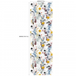 Akvarell Lillega Eemaldatav Elutoa Magamistoa Seinakaunistus Isekleepuv tapeet(45cm*300cm) RW252