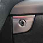 ABS Matt For Ford Edge 2015 2016 2017 Auto kaaspiloodi kinnas Kast V&otilde;tme k&auml;epideme kauss Kate Trim Auto stiilitarvikud gray