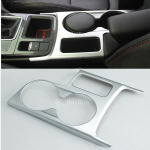 nterior Water Cup Holder Decorative Cover Trim 1pcs for MAZDA CX-5 CX5 gray