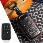 HALLMO luksuslik nahast auto v&otilde;tmekohver VOLVO jaoks k&otilde;ik hinnas 6 buttons must
