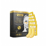 Kuldne silmamask heledab peeneid jooni tumedaid ringe Deep Hydration Eye Mask Pinguldav vananemisvastane silmamask Silmamask 1pcs