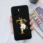 Xiaomi Redmi A1+ A2+ Plus 10C 12C 11A 9A 8A Pro &uuml;mbrise tagakaas Matt P&otilde;rutuskindel pehme silikoon kandiline telefonikotid Lilled Kirjad Redmi kaitseraua jaoks Redmi A1/A2