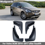 Auto poritiibade porilappide porilauad Volvo XC60 2014 2015 2016 2017 pritsmekaitsed, klapid porilapid v&auml;ljast After Facelift gray