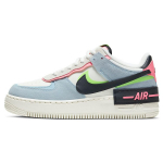 Nike Air Force 1 Shadow Sunset Pulse Naiste Tennised Sinine Sail Light-Armoury-Blue CU8591-101 38.5