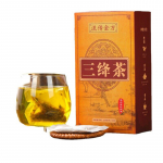 150 g Kolme noorendavat teed Qing Qian Liu maisikestade mooruspuu lehtede tee terviseks