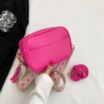 V&auml;ikesed Crossbody kotid naistele 2024. aasta talvel Designer Trend PU-nahast kaenlaaluste kott laia &otilde;lav&ouml;&ouml;ga naiste k&auml;ekottidega Heleroosa