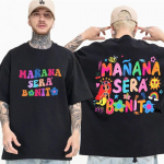 2023 Karol G Album Unisexana Sera Bonito T-s&auml;rk Unisex Naiste Trend Y2k Esteetika T-s&auml;rgid Street Fashion Hip Hop &Uuml;lem&otilde;&otilde;dulised T-s&auml;rgid 2XL