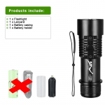 Super 9000LM XHP120 professionaalne sukeldumise taskulamp 800 m veealune sukeldumislamp IPX8 veekindel sukeldumisvalgusti 26650 aku Without battery must