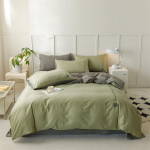 Puhas puuvill v&auml;ike v&auml;rske neljaosaline komplekt puhas puuvillane twill tr&uuml;kitud komplekt &uuml;he- ja kahekohaline tekikott voodilina padjap&uuml;&uuml;r kolmeosaline komplekt Quilt cover 150*200cm