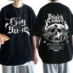 Jaapani anime Black Clover T-s&auml;rk Yami Sukehiro kahepoolse graafilise tr&uuml;kiga unisex T-s&auml;rk Harajuku suvised T-s&auml;rgid Meeste topid S
