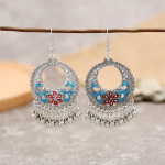 Retro isikup&auml;ra ja temperamendiga k&otilde;rvar&otilde;ngad, naiste pikad v&auml;rvilised tutik&otilde;rvar&otilde;ngad, boheemlaslikus etnilises stiilis k&otilde;rvar&otilde;nga kingitus