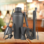 Cocktail Shaker Muddler Kurna komplekt Jigger Drink Martini segamine