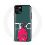 Coque Iphone 12 pro max Squid Game Circle