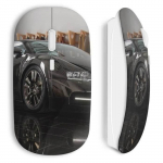 Juhtmeta hiir, must Bugatti auto