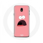 &Uuml;mbris Samsung Galaxy J7 2017 Patrick Star Spongebob Squarepants Pink jaoks