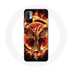 &Uuml;mbris Xiaomi Redmi Note 10 5G Hunger Games Movie logo jaoks