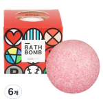 Corecos Bubble Bath Bomb Deep Kiss, 140g, 6 pieces
