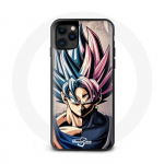 Coque Iphone 12 Dragon Ball Goku Blue - Maniacase