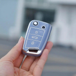 Pehme TPU autov&otilde;tme kaane &uuml;mbris Shell puldihoidiku kaitse VW Polo Skoda Octavia A7 Kodiaq Seat Ateca Leon Golf 7 MK7 VII Tiguan jaoks