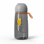 Plastikust veetass Meelerahu materjal Modifitseeritud Kaasaskantav Laste Suvine Veetass 500ml valge