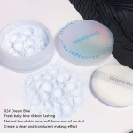 Loose Powder Air Powder Set Makeup Lasting Oil Control veekindel jumestuspuuder Dreamland Blue