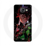 Coque Maniacase pour Samsung Galaxy A5 2017 Demon Slayer Tanjiro Kamado &eacute;nerv&eacute; manga anime