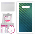 apgo Protective Skin Sticker for the back compatible with Black Shark 4S, Wrap Film, Foil, Vinyl - Pattern Carbon Chameleon CAKA1