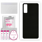 apgo Protective Skin Sticker for the back compatible with Huawei Enjoy 20 Pro, Wrap Film, Foil, Vinyl - Pattern Matrix