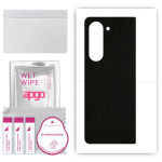 apgo Protective Skin Sticker for the back compatible with Samsung W24, Wrap Film, Foil, Vinyl - Pattern Matrix