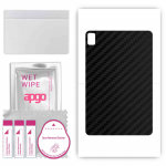 apgo Protective Skin Sticker for the back compatible with Huawei MatePad Pro 12.6, Wrap Film, Foil, Vinyl - Pattern Carbon Black