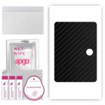 apgo Protective Skin Sticker for the back compatible with OnePlus Pad, Wrap Film, Foil, Vinyl - Pattern Carbon Black