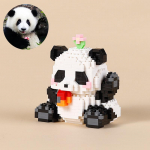 Armsad Panda multifilmi ehitusplokk Hiina rahvuslik aare Panda teemant v&auml;ikestest osakestest m&auml;nguasjad lastele W1101