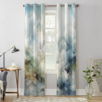 Abstraktsed gradientpilved Magamistoa kardinad Elutoa aknad Kardinate hooldused Rulood K&ouml;&ouml;k Kodukaunistused kardinad 135W x 60H(cm) x1