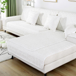 Four Seasons General Fabrics Puuvillane seljakujuline tepitud diivanipadi Moodne lihtne libisemiskindel diivanipadja r&auml;tik 70*70