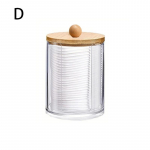 Meigikorraldaja kosmeetikatoodete hoiukarp Organisadori vatitupsude hoidja Vatipadjakeste karp l&auml;bipaistev kaanega plastkarp Tolmukindel