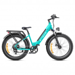 ENGWE E26 ST 250W maastikul t&ouml;&ouml;tav maastikuratas Ebike jalgratas Step Through Elektrijalgratas 26-tollise rehviga t&auml;iskasvanute rattale 250W 48V 16AH roheline