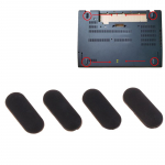 4 tk/komplekti s&uuml;learvuti kummist jalad Lenovo Thinkpad T470 T480 alumise Shelli jalapadja jaoks