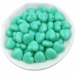 Macaron Color Creamy Jewelry Aksessuaarid 50 tk Mood K&auml;sitsi valmistatud materjalid Armastuse kujulised helmed K&auml;ekett Kaelakee V&auml;ike isetegemine ts&uuml;aan