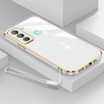 Tecno Pop 5 LTE &uuml;mbrisele Tecno Pop 5 Pro telefoni&uuml;mbrisele Luksuslik kandiline pinnakattega l&ouml;&ouml;gikindel silikoonist tagakaas BD4 BD4i BD4a &uuml;mbristele For Tecno Pop 5 Pro&Case & Strap