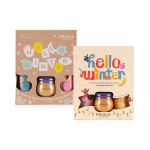 FRUDIA Honey Lip Balm & Hand Cream Premium Gift Set (Lip Balm 10mL + Hand Cream 30mL*2ea) beige