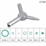 1 Set Tactical Magazine O-r&otilde;ngakomplekt Gbb Marui Tm Glock 17 G17 r&otilde;ngastihendi jaoks 1set